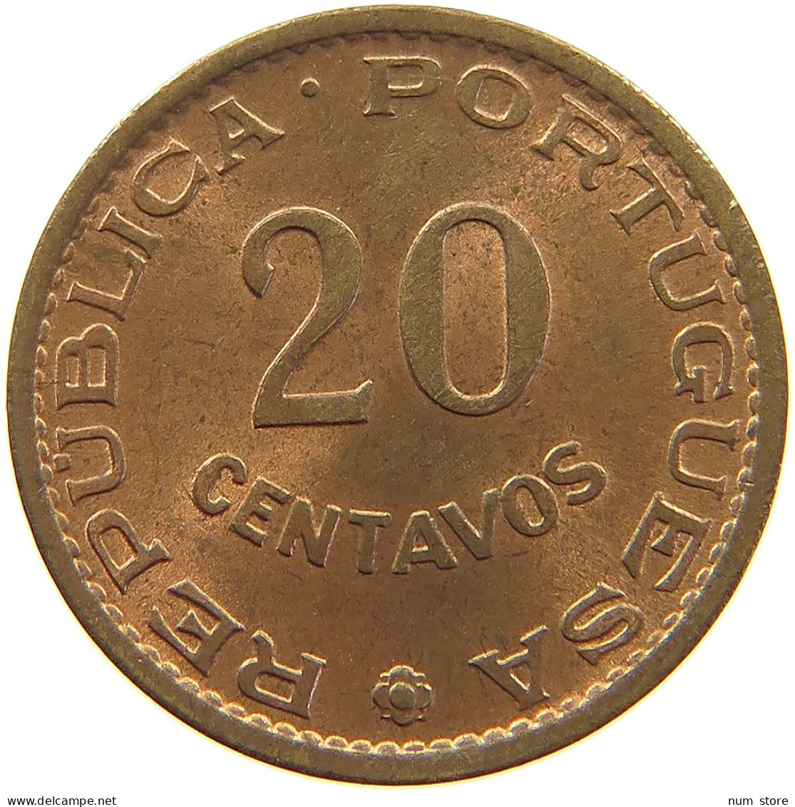 ST. THOMAS AND PRINCE 20 CENTAVOS 1962  #c065 0185 - Santo Tomé Y Príncipe