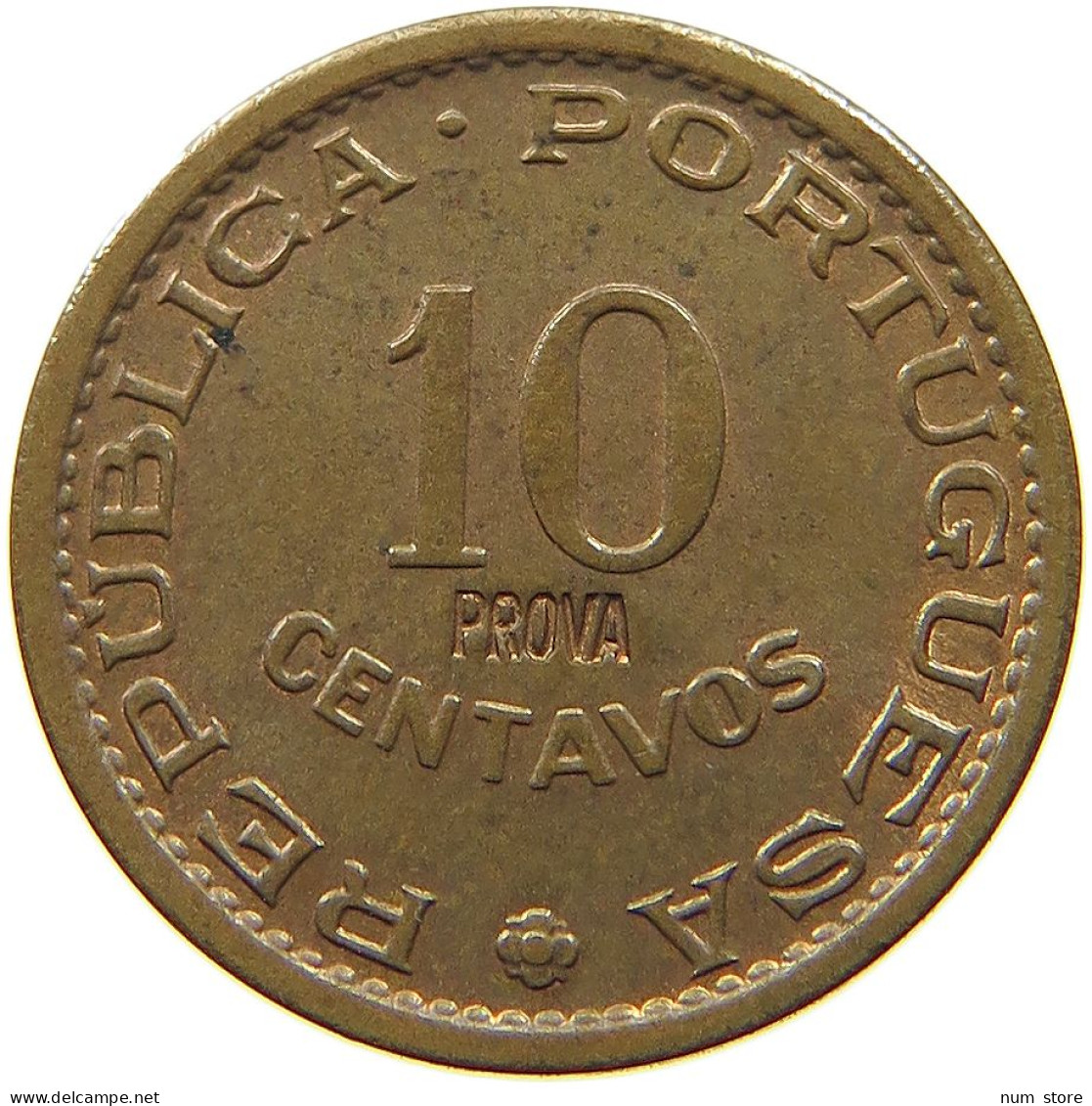 ST. THOMAS AND PRINCE 10 CENTAVOS 1962 PROVA #t065 0693 - Sao Tome And Principe