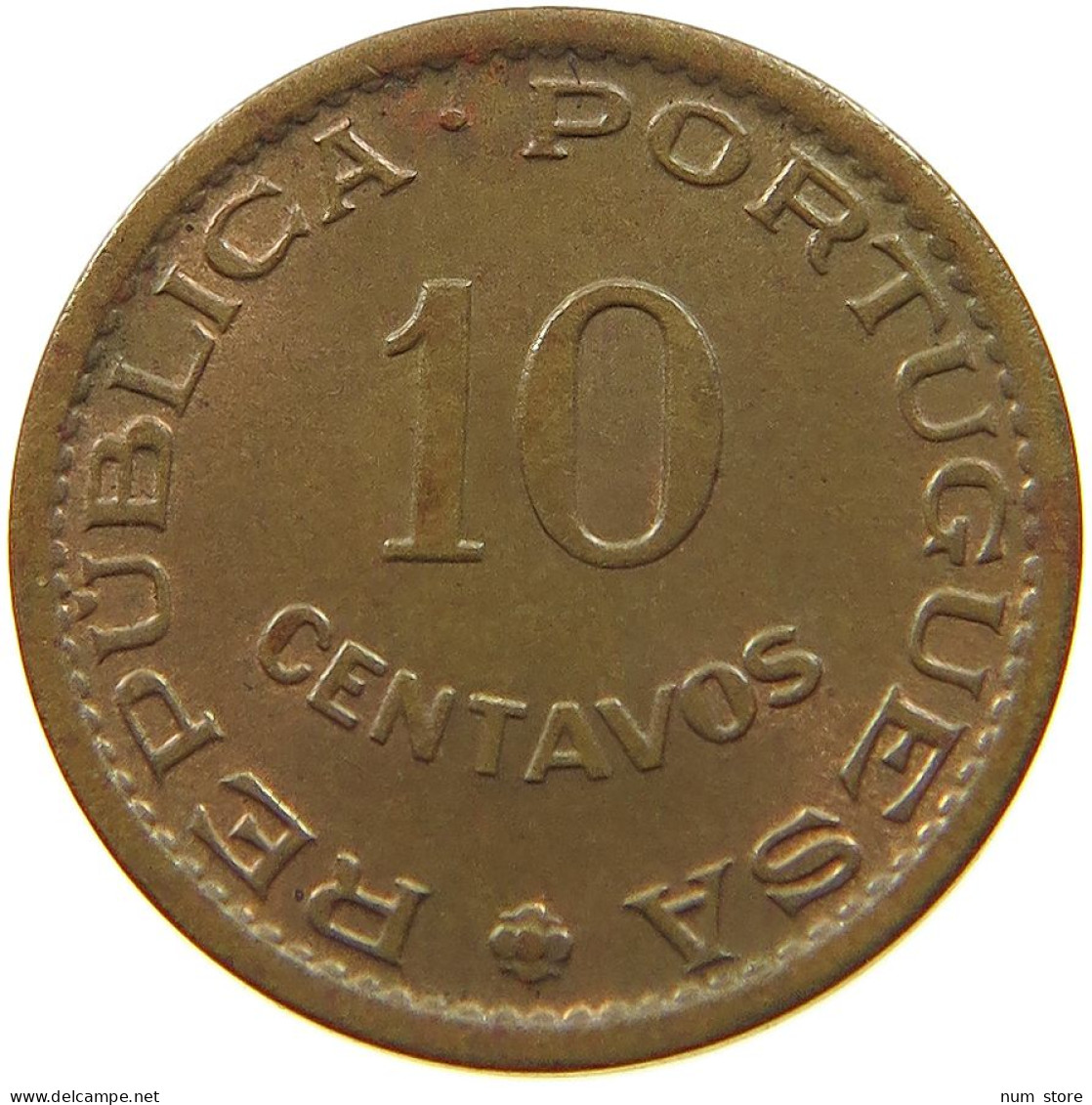 ST. THOMAS AND PRINCE 10 CENTAVOS 1962  #t064 0029 - Sao Tomé E Principe