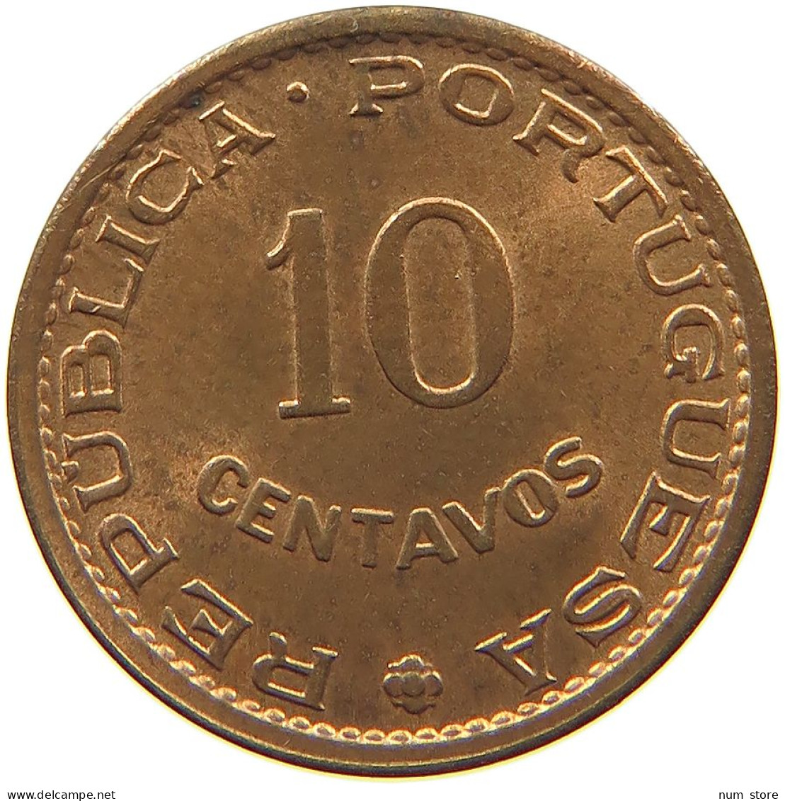 ST. THOMAS AND PRINCE 10 CENTAVOS 1962  #s021 0235 - São Tomé Und Príncipe