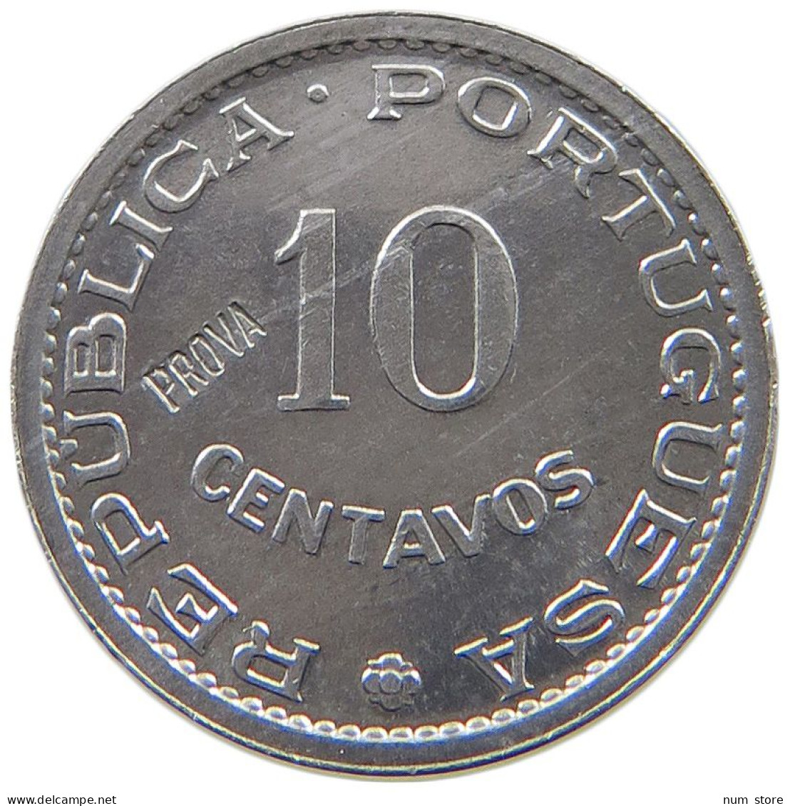 ST. THOMAS AND PRINCE 10 CENTAVOS 1971 PROVA #t065 0713 - São Tomé Und Príncipe