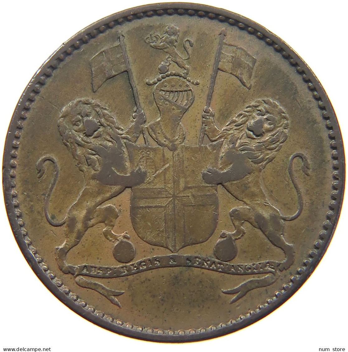 ST. HELENA HALFPENNY 1821  #t001 0065 - Sant'Elena