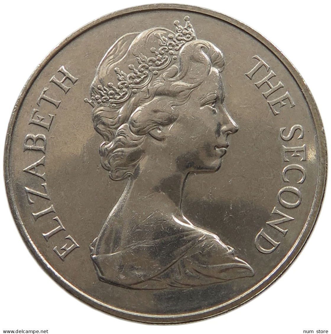 ST. HELENA 25 PENCE 1973  #alb059 0035 - St. Helena