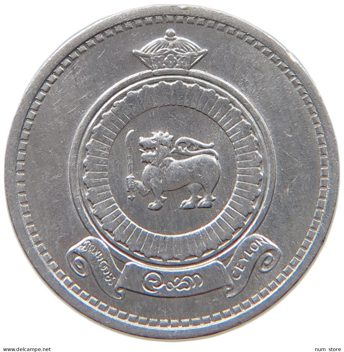 SRI LANKA CENT 1965  #c054 0105 - Sri Lanka