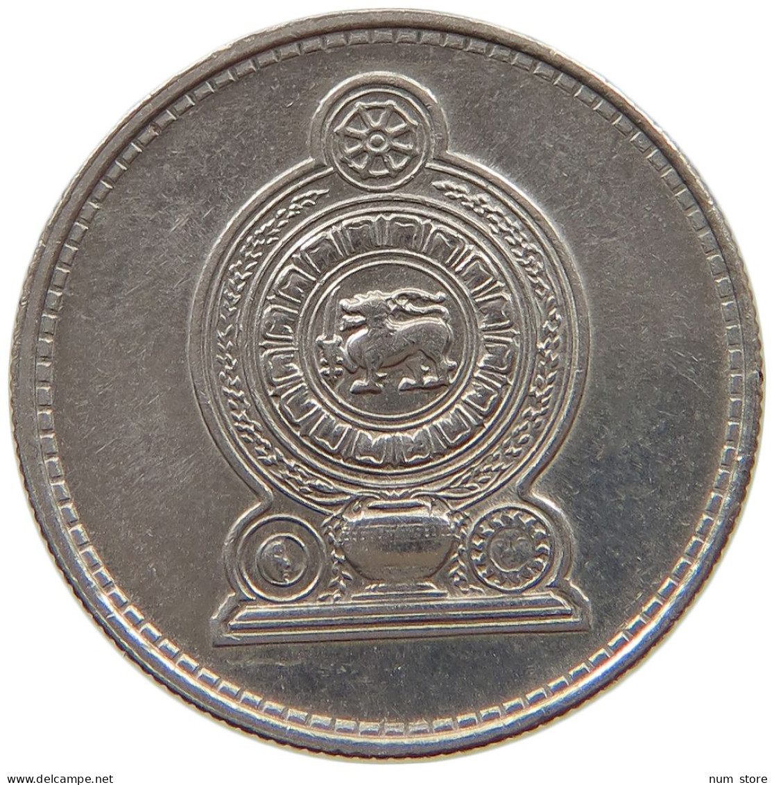 SRI LANKA 25 CENTS 1982  #c053 0255 - Sri Lanka