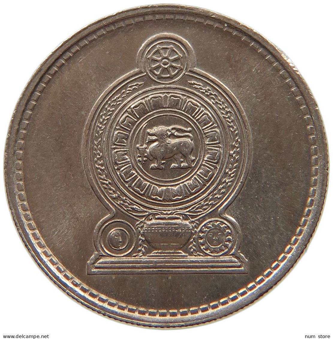 SRI LANKA 25 CENTS 1975  #c053 0295 - Sri Lanka