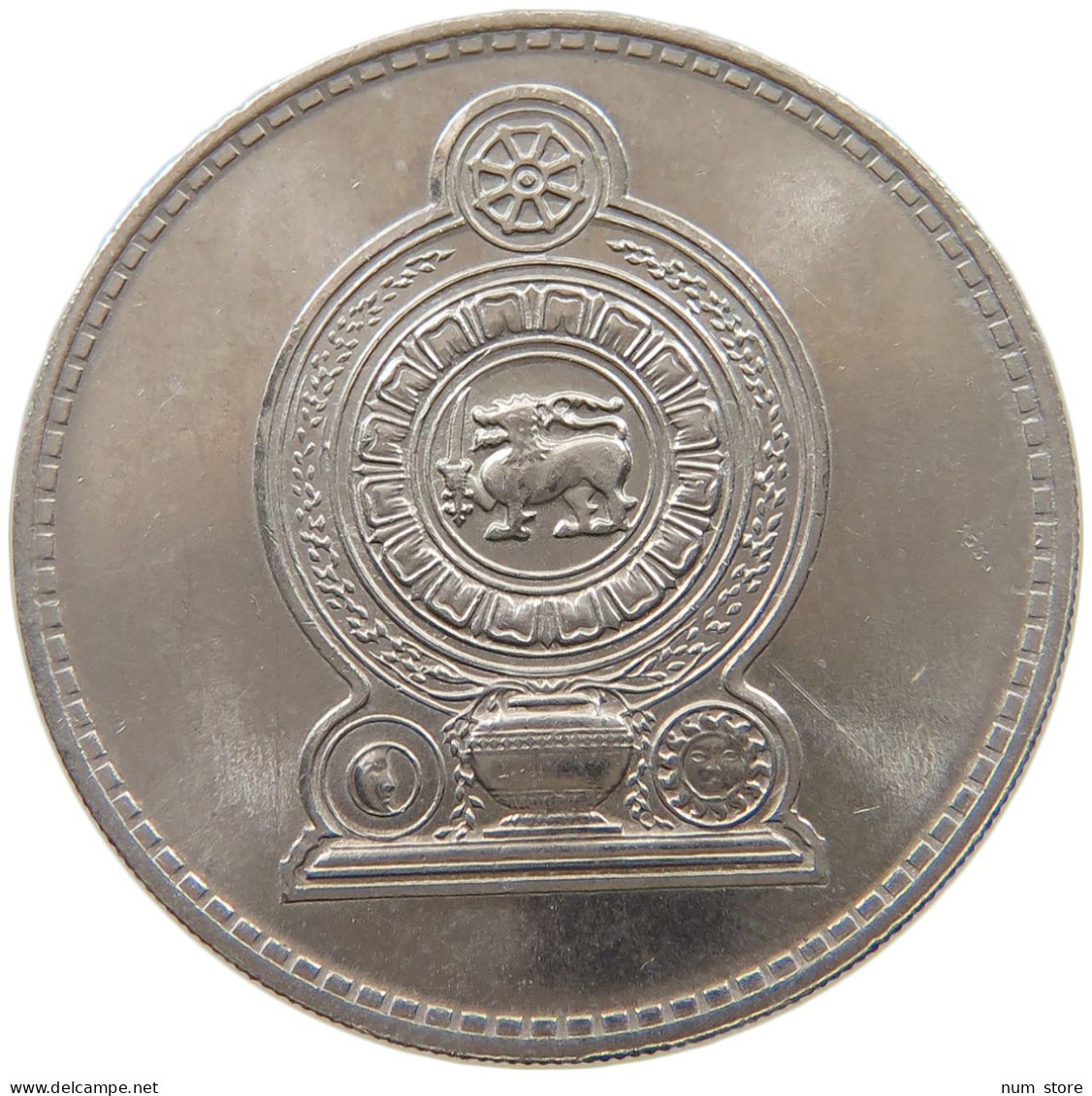 SRI LANKA 2 RUPEES 1984  #a031 0035 - Sri Lanka