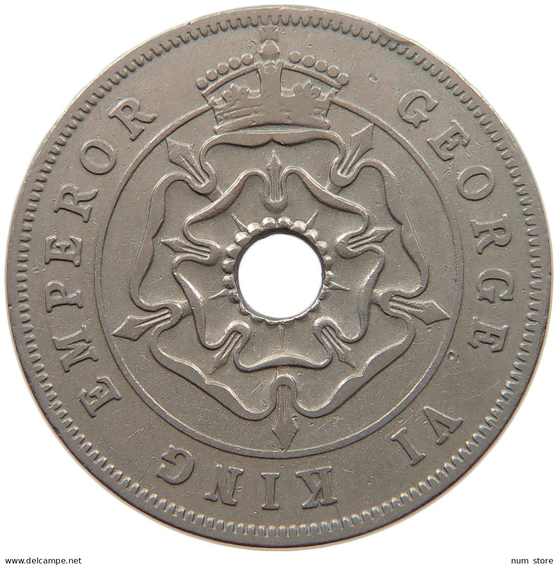 SOUTHERN RHODESIA PENNY 1939 George VI. (1936-1952) #c035 0193 - Rhodesië