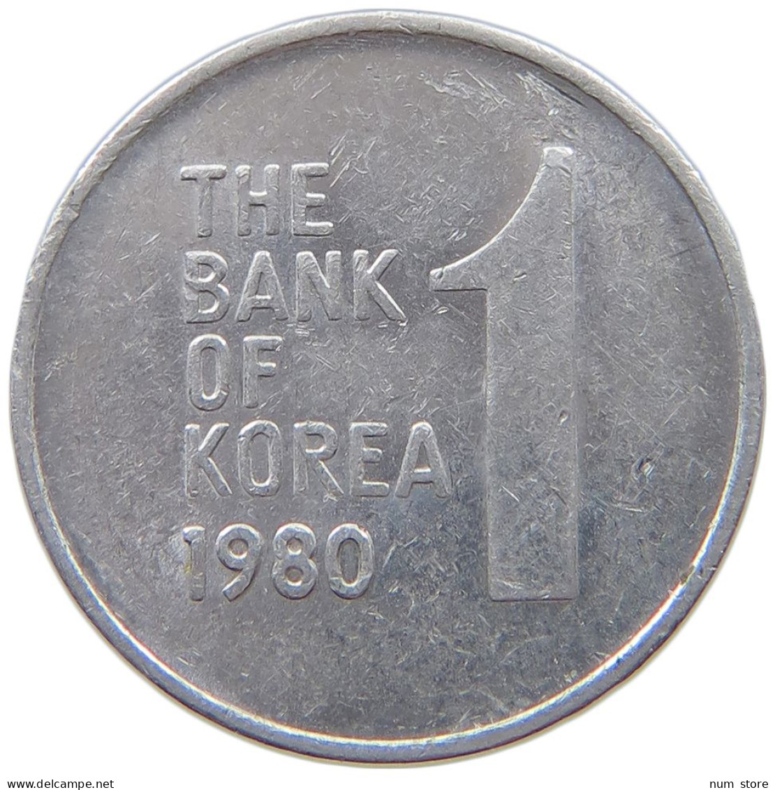 SOUTH KOREA WON 1980  #s074 0259 - Corée Du Sud