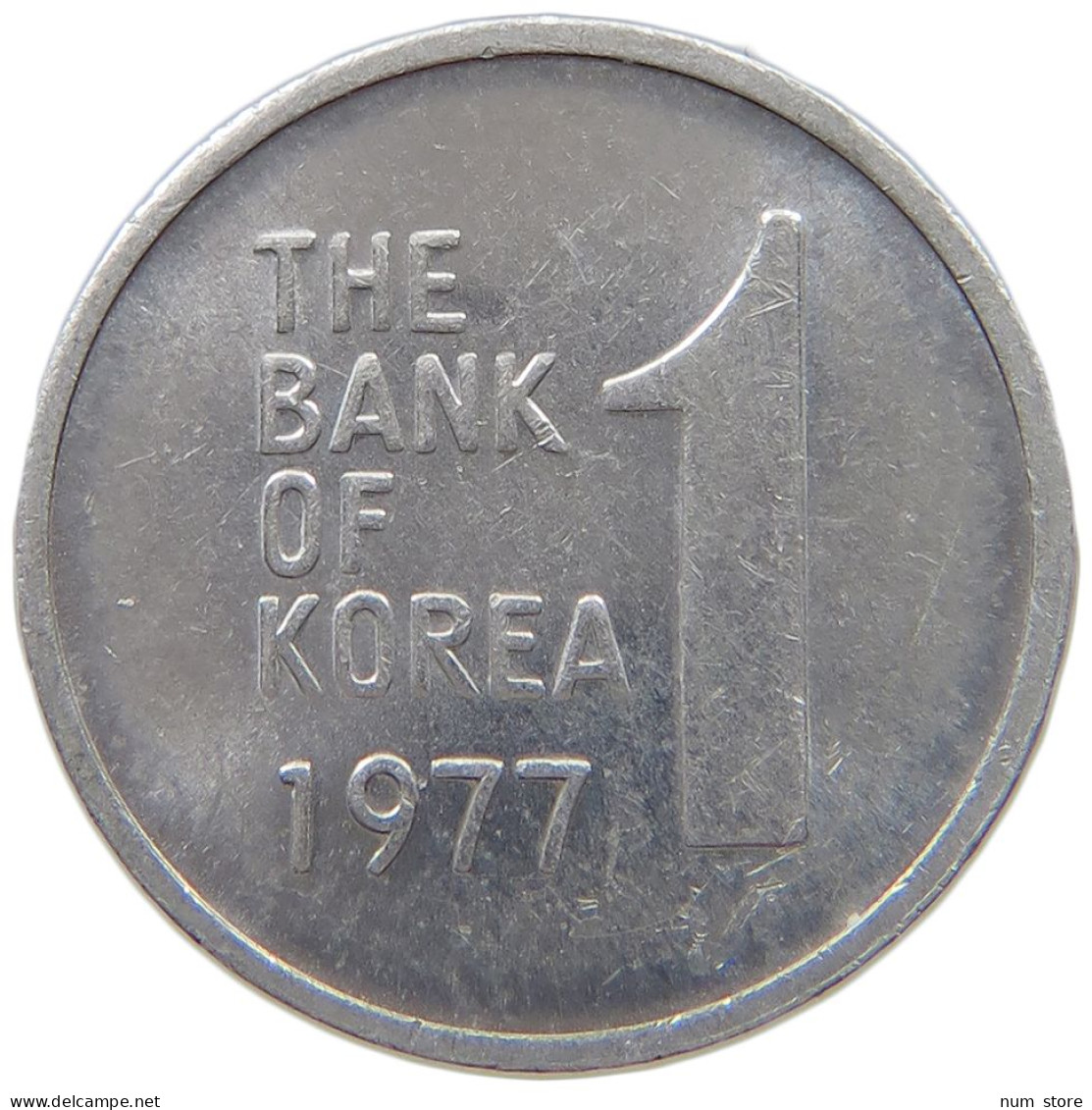 SOUTH KOREA WON 1977  #s069 0907 - Corea Del Sud