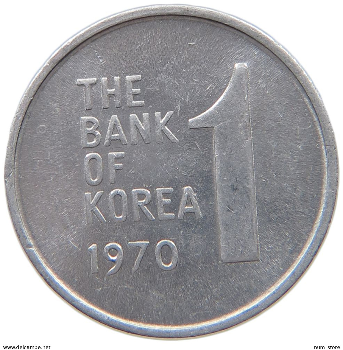 SOUTH KOREA WON 1970  #c040 0741 - Korea (Zuid)