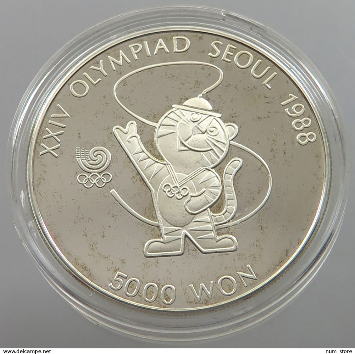 SOUTH KOREA 5000 WON 1986  #sm05 0085 - Korea (Süd-)