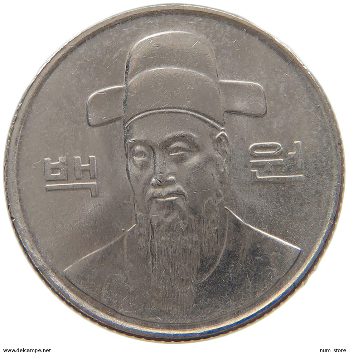 SOUTH KOREA 100 WON 1991  #s066 0031 - Korea, South