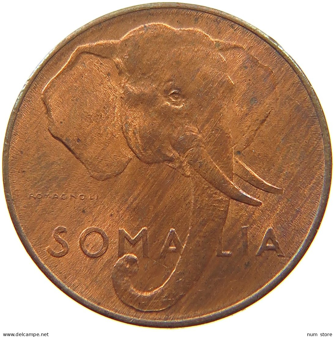 SOMALIA CENTESIMO 1950  #a037 0755 - Somalië