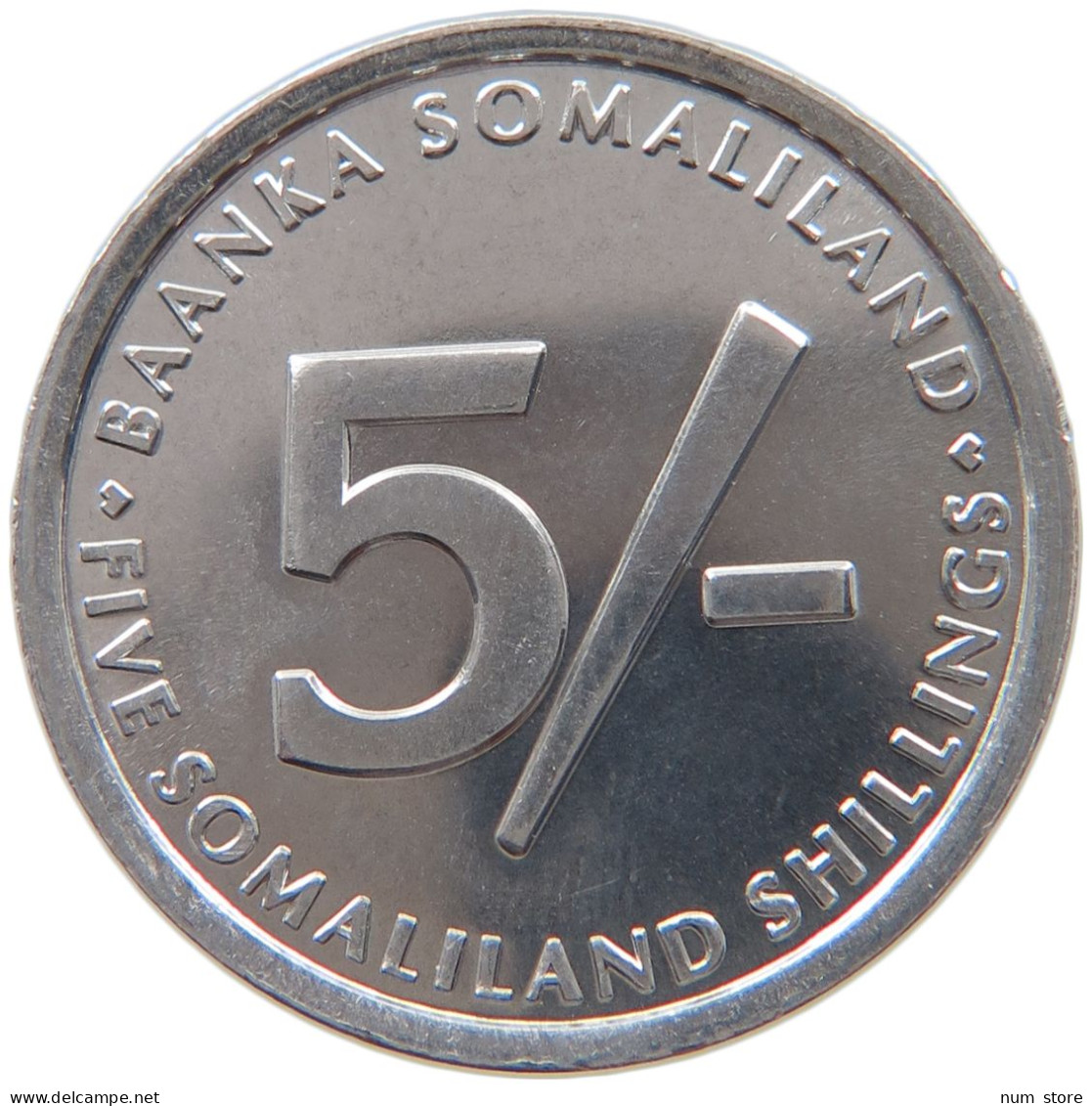 SOMALIA 5 SHILLINGS 2002  #s032 0089 - Somalia