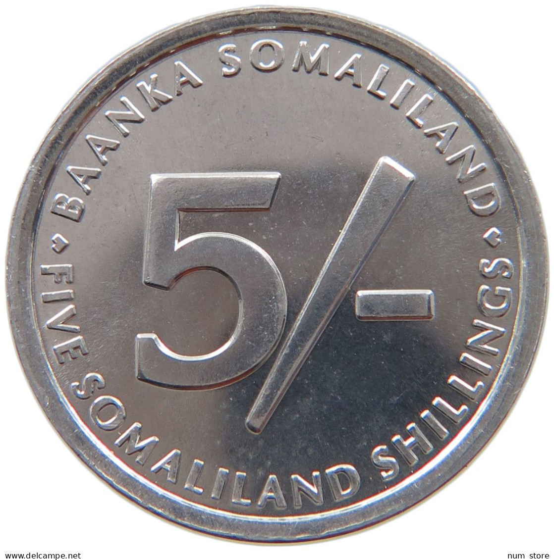 SOMALIA 5 SHILLINGS 2002  #s018 0123 - Somalie