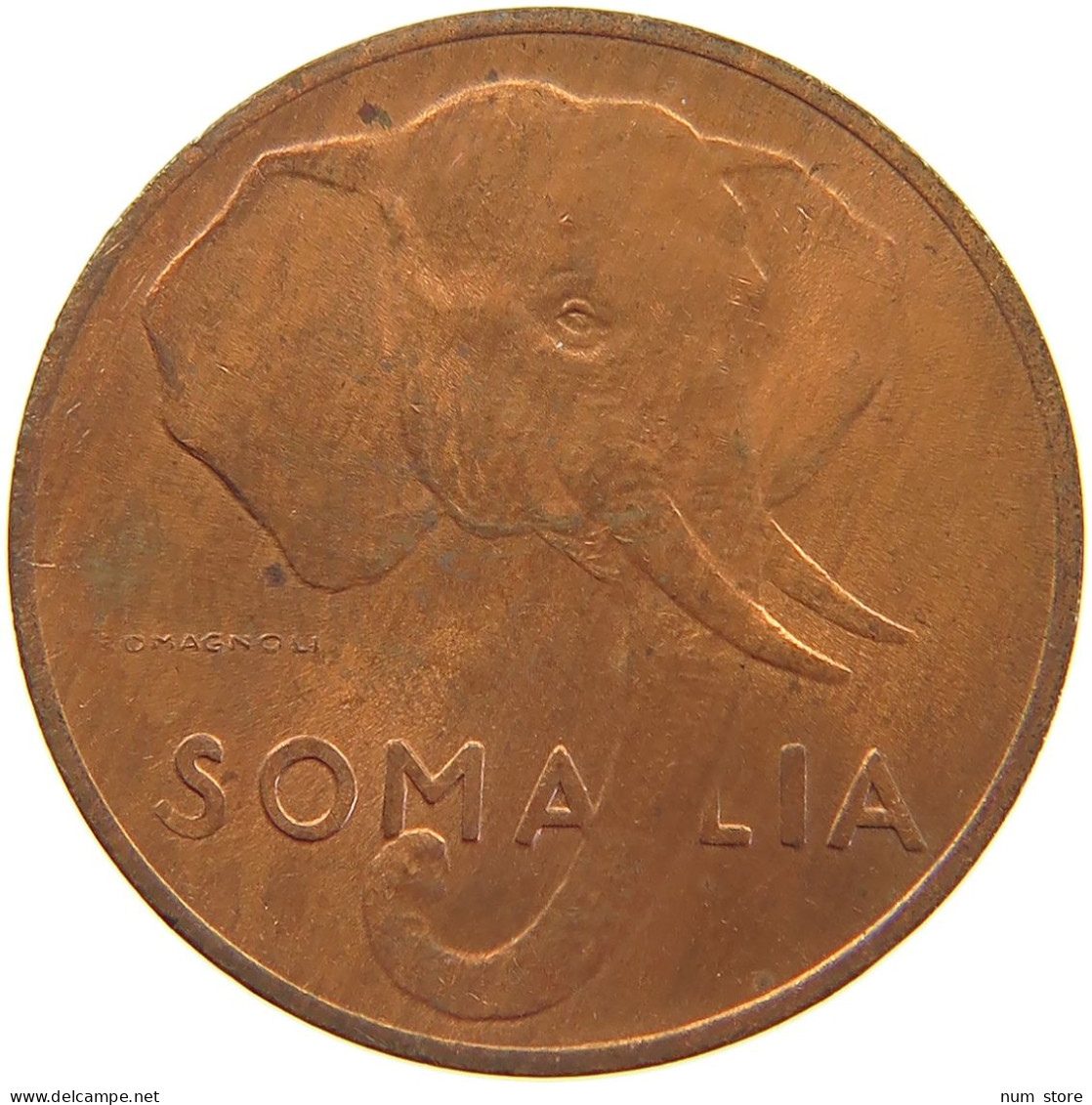 SOMALIA 5 CENTESIMI 1950  #c056 0013 - Somalie