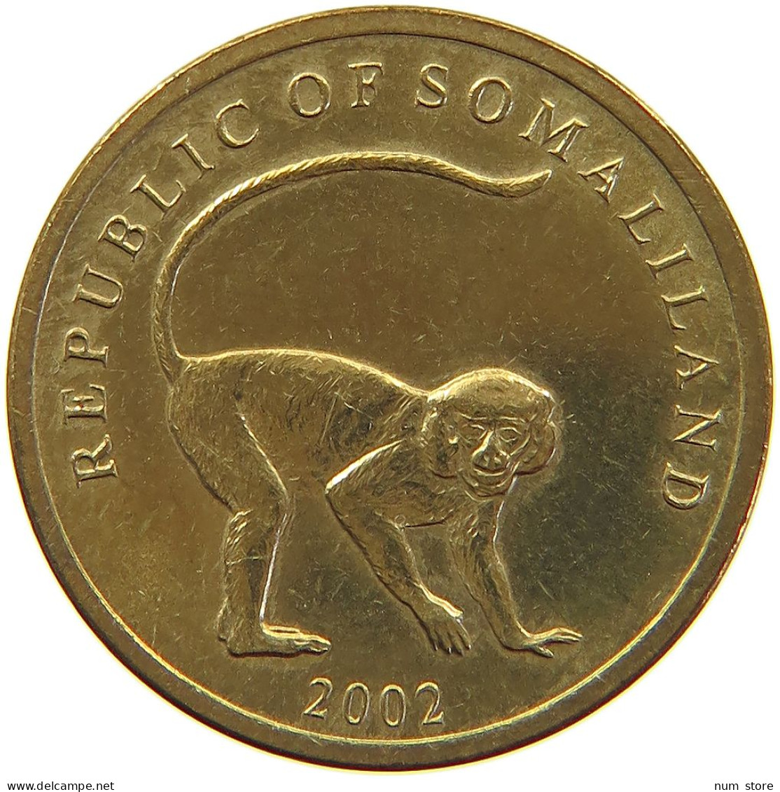 SOMALIA 10 SHILLINGS 2002  #s022 0231 - Somalië