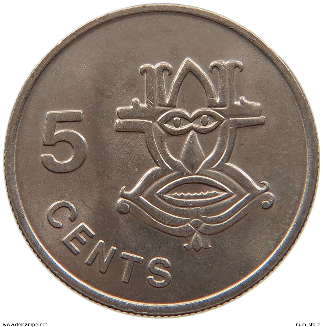 SOLOMON ISLANDS 5 CENTS 1977 Elizabeth II. (1952-2022) #c038 0089 - Solomon Islands