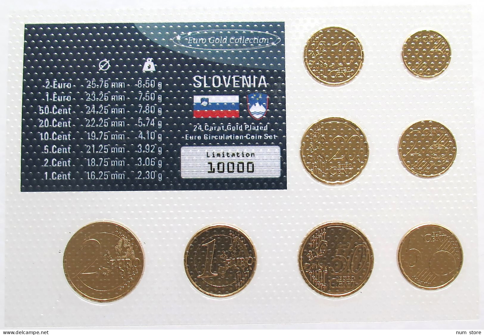 SLOVENIA SET 2007  #bs18 0097 - Slowenien