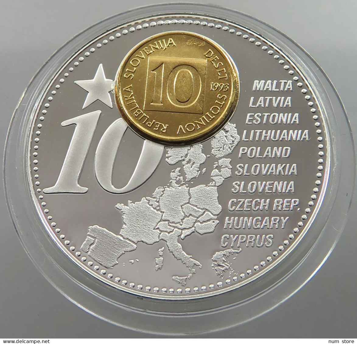 SLOVENIA MEDAL 2006 THE FORTHCOMING NEW EURO COUNTRIES #sm06 0775 - Slovenië