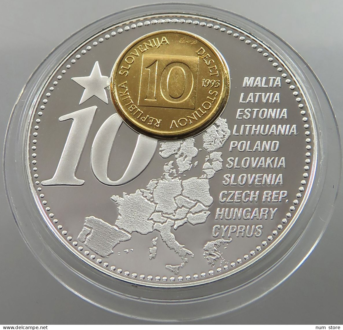 SLOVENIA MEDAL 2006 THE FORTHCOMING NEW EURO COUNTRIES #sm06 0775 - Slovenia
