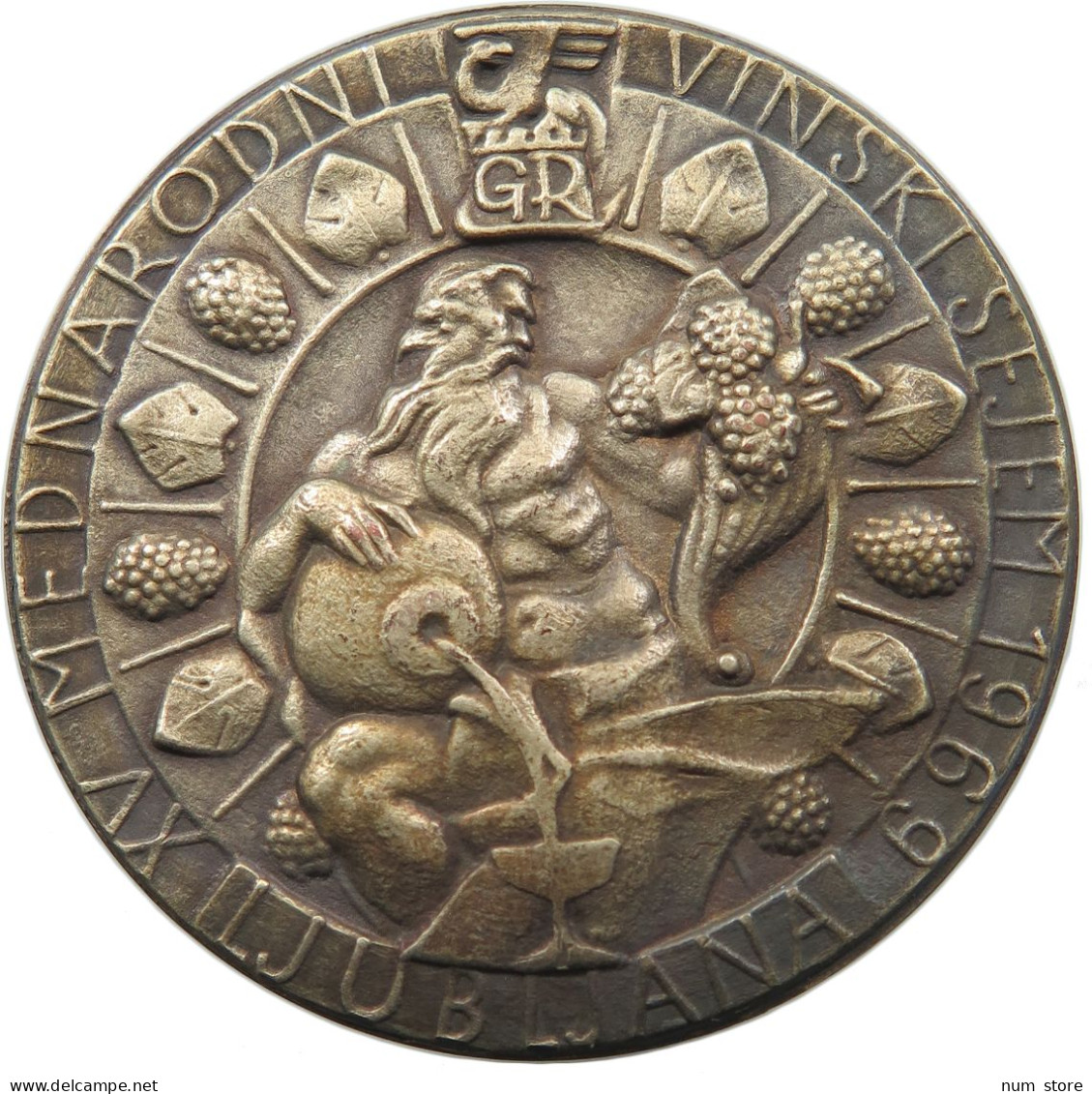 SLOVENIA MEDAL 1967 INTERNATIONAL WINE FEST #tm2 0009 - Slowenien