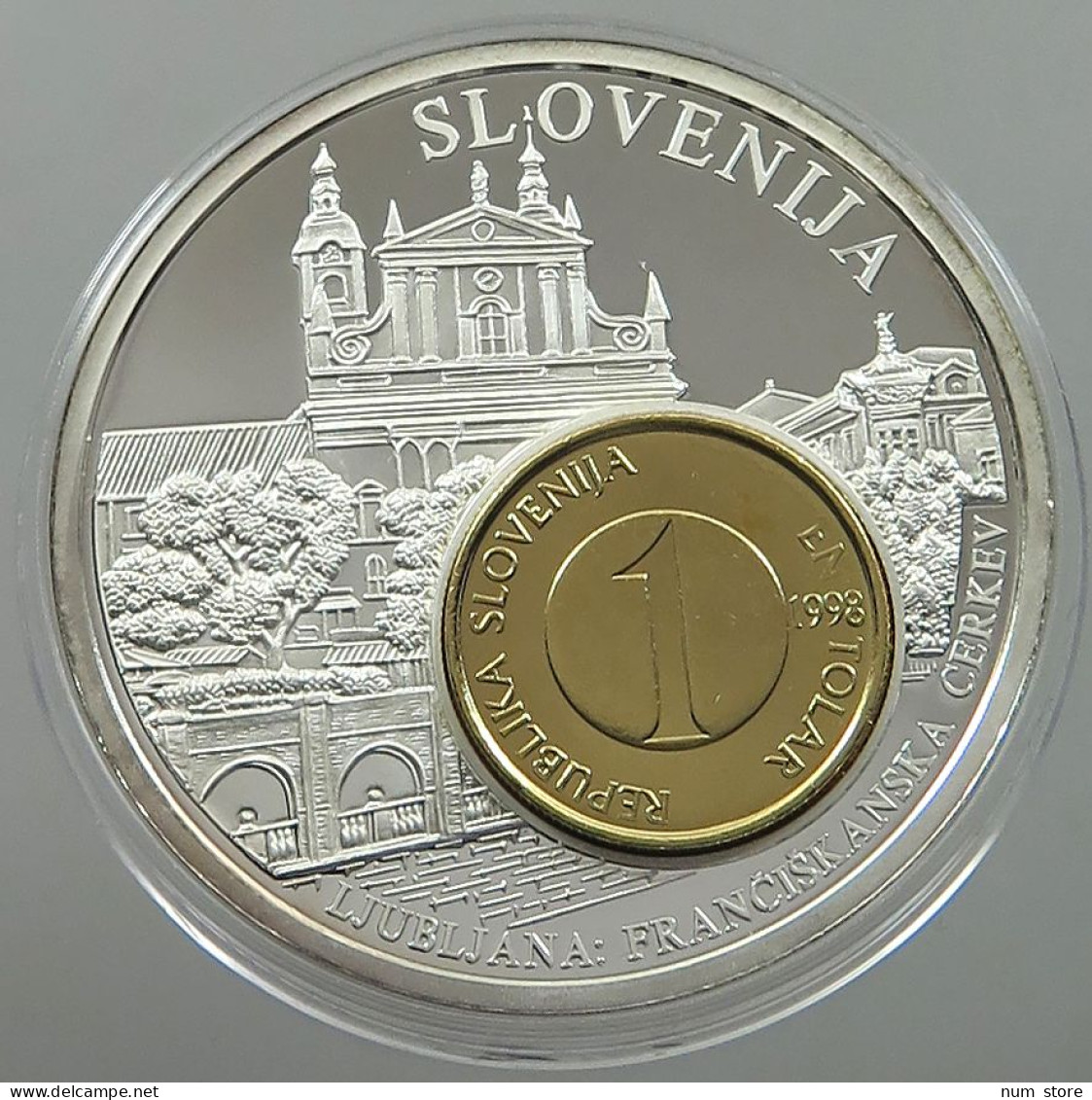 SLOVENIA MEDAL  LJUBLJANA #sm11 0443 - Slovenia