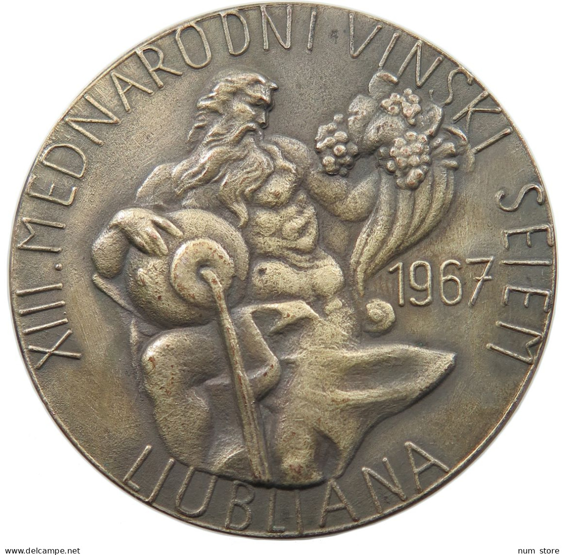 SLOVENIA MEDAL 1967 INTERNATIONAL WINE FEST #tm2 0015 - Slowenien