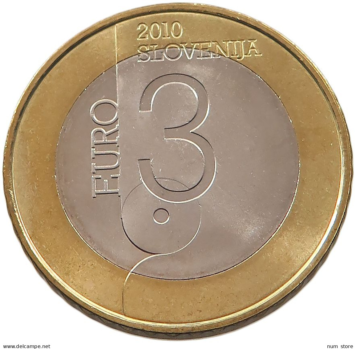 SLOVENIA 3 EURO 2010 LJUBLJANA #sm04 0667 - Slovenia