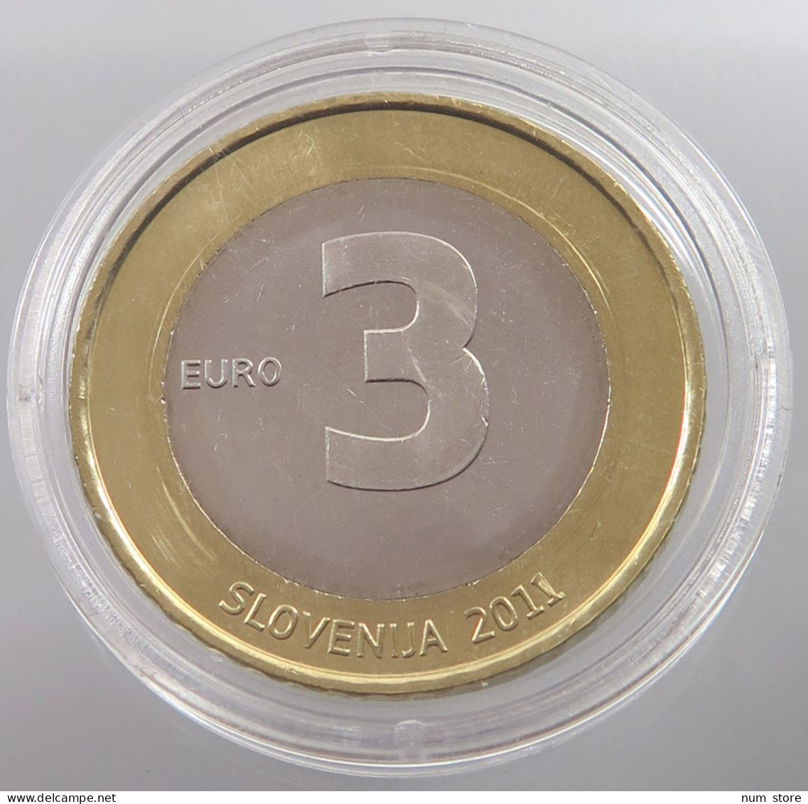 SLOVENIA 3 EURO 2011  #alb046 0143 - Slowenien