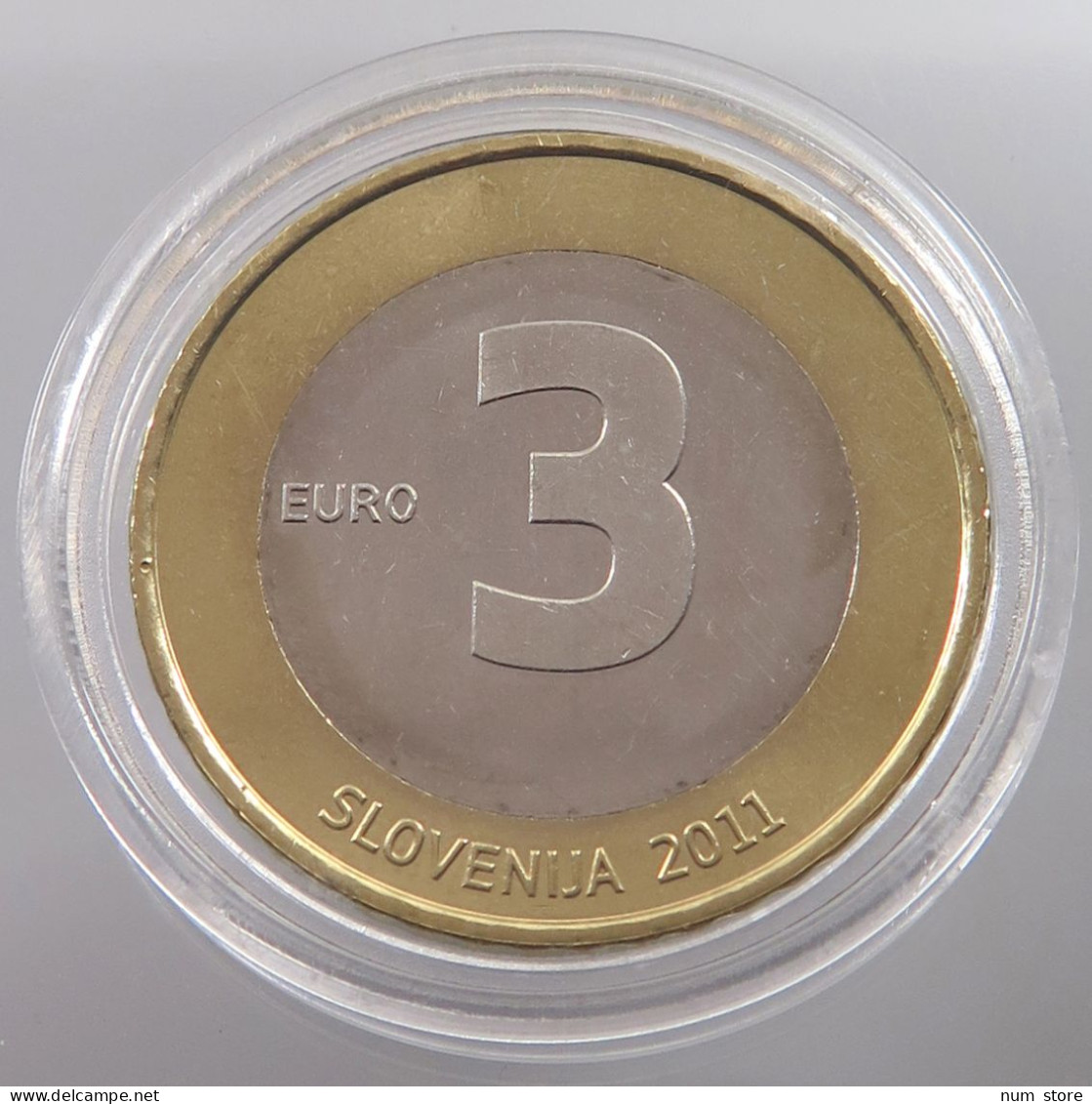 SLOVENIA 3 EURO 2011  #alb046 0135 - Slowenien