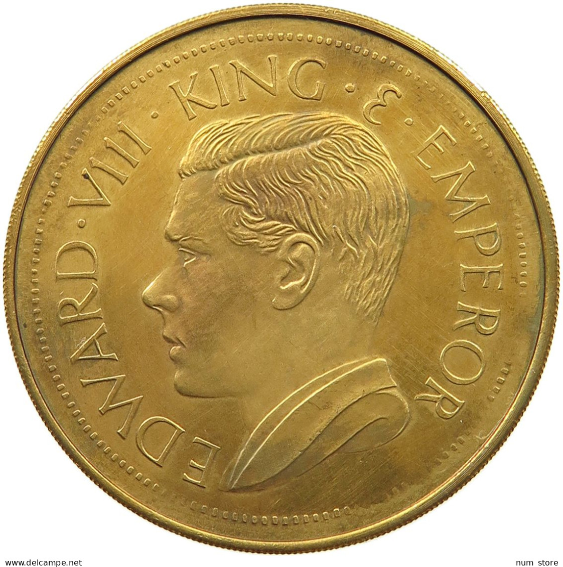 SIERRA LEONE FANTASY MEDAL 1936 EDWARD VIII. #t079 0237 - Sierra Leone