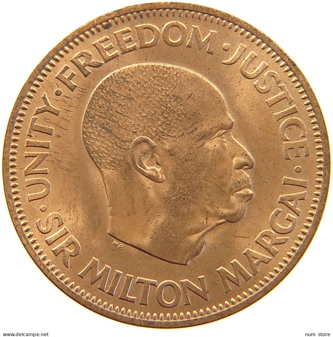 SIERRA LEONE CENT 1964  #s023 0263 - Sierra Leone