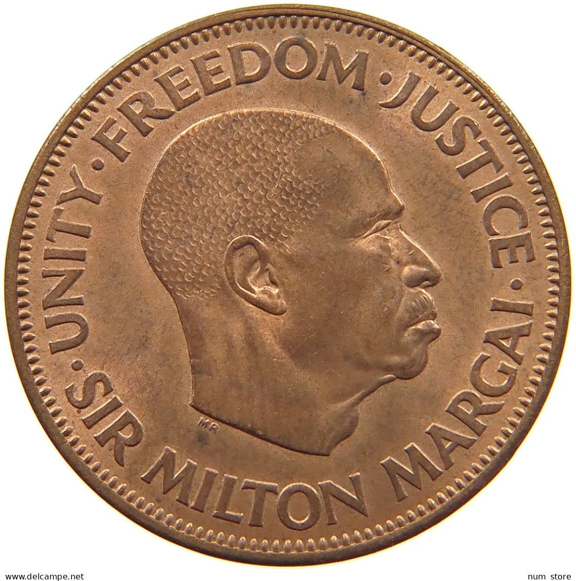 SIERRA LEONE CENT 1964  #c003 0387 - Sierra Leone