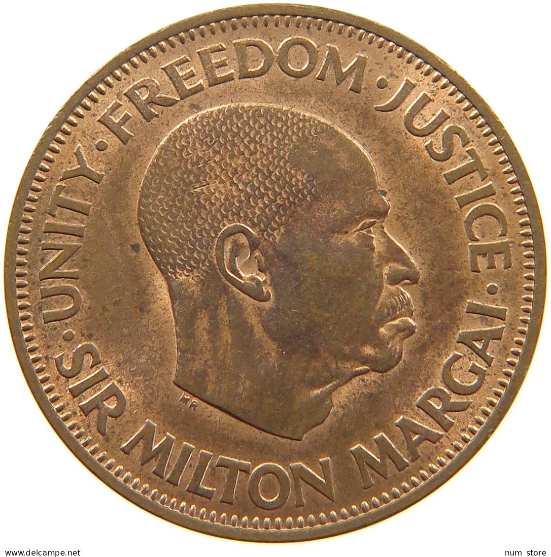 SIERRA LEONE CENT 1964  #c036 0615 - Sierra Leona