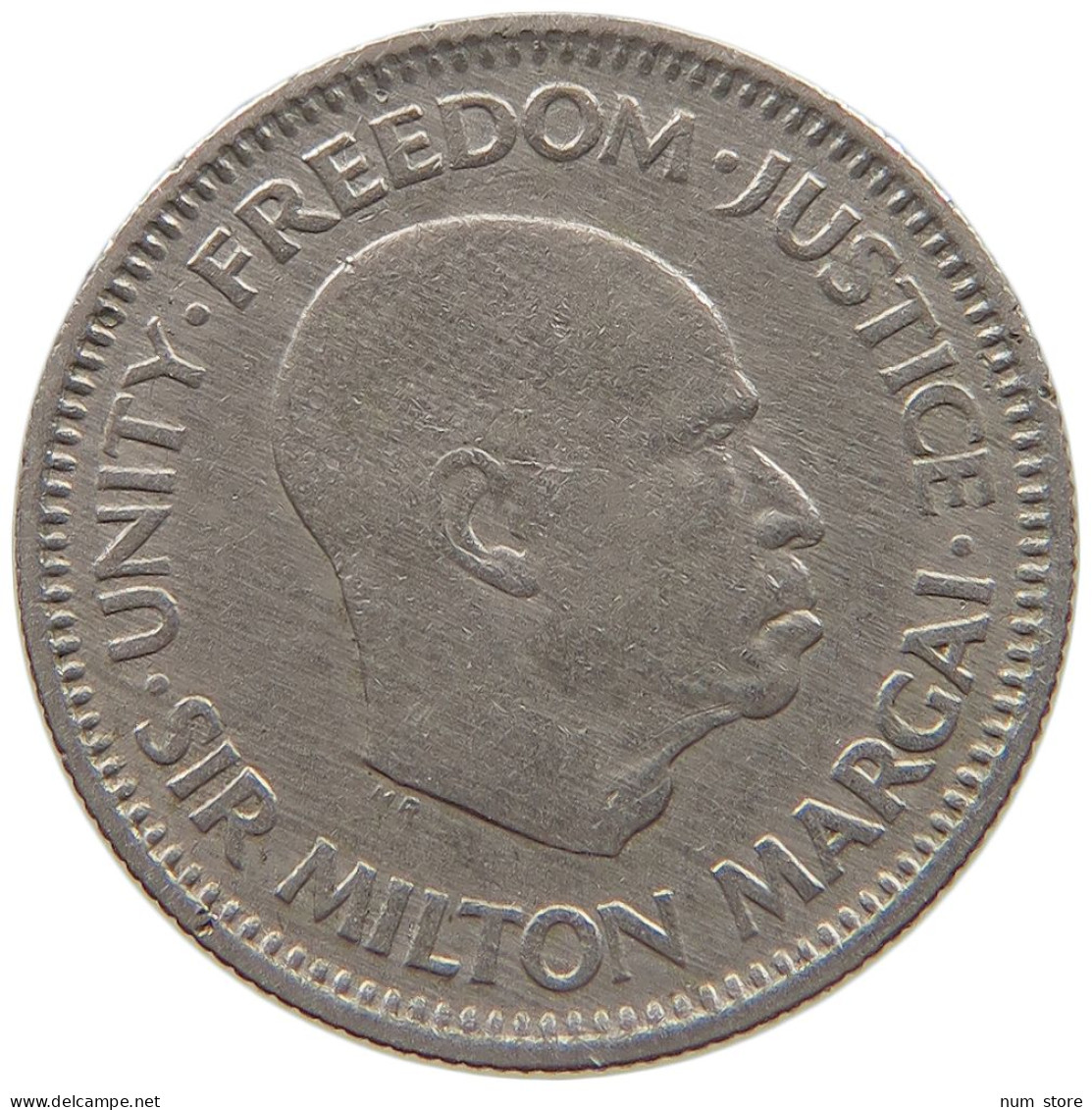 SIERRA LEONE 5 CENTS 1964  #c021 0315 - Sierra Leone