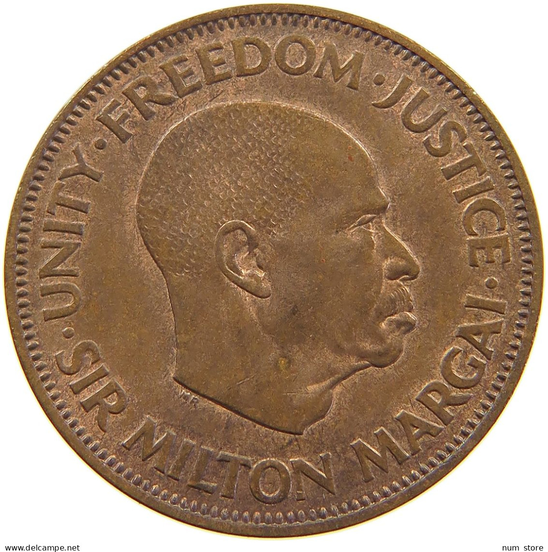 SIERRA LEONE CENT 1964  #a050 0693 - Sierra Leona