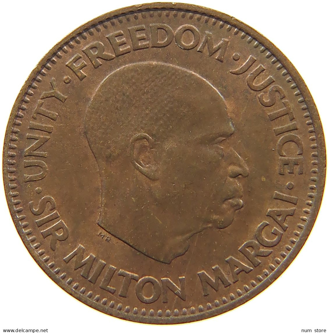 SIERRA LEONE 1/2 CENT 1964  #s078 0001 - Sierra Leone