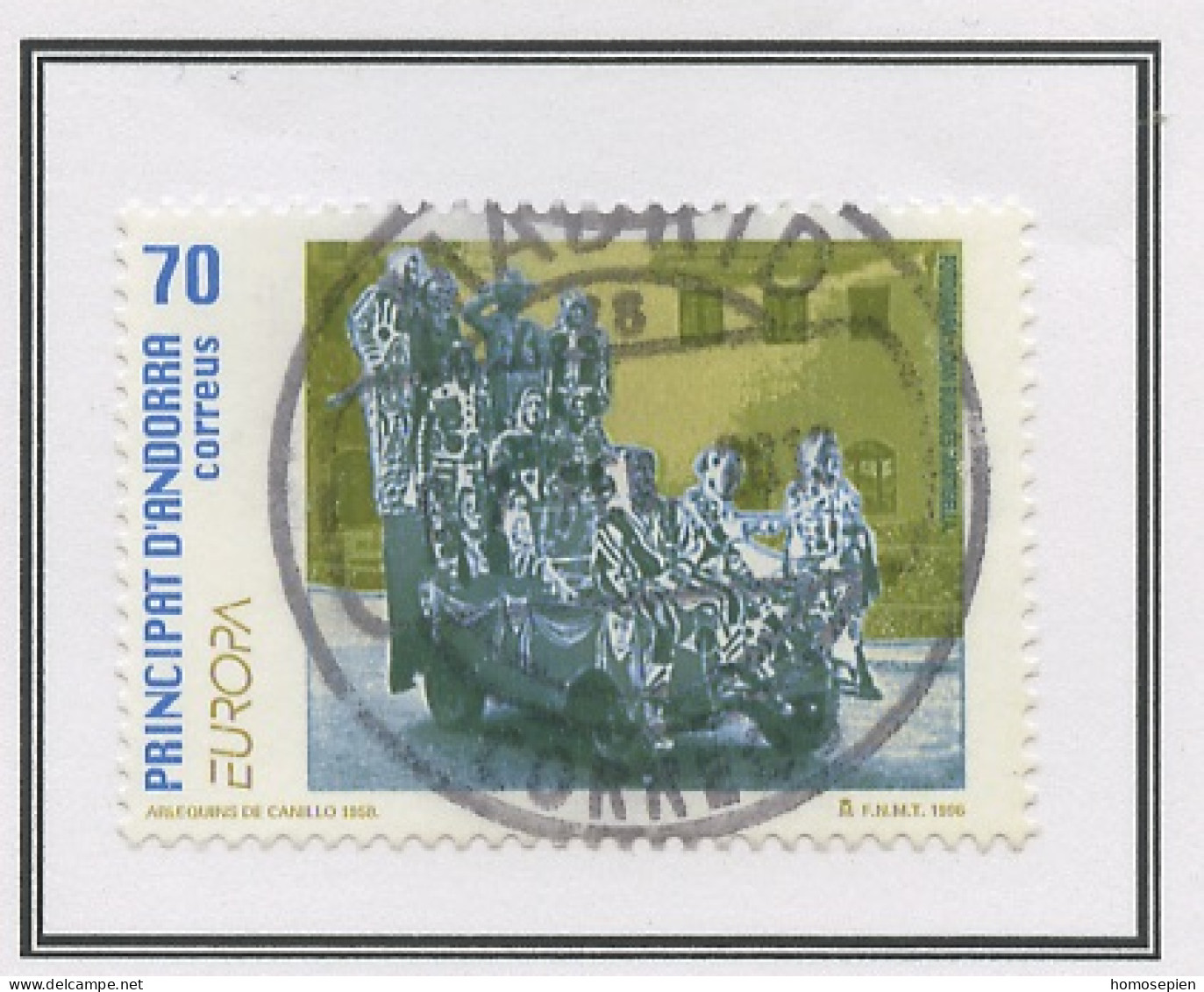 Andorre Espagnol - Andorra 1998 Y&T N°249 - Michel N°259 (o) - 70p EUROPA - Used Stamps