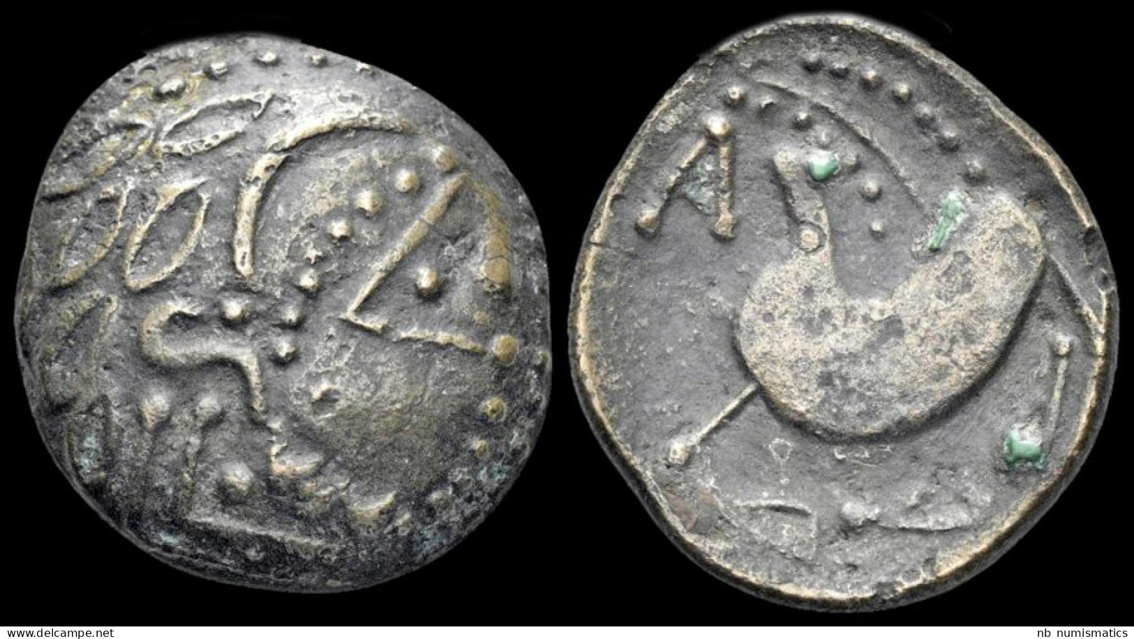 Celtic Eastern Europe, Northern Carpathian Region Billon Tetradrachm Horse Left - Keltische Münzen