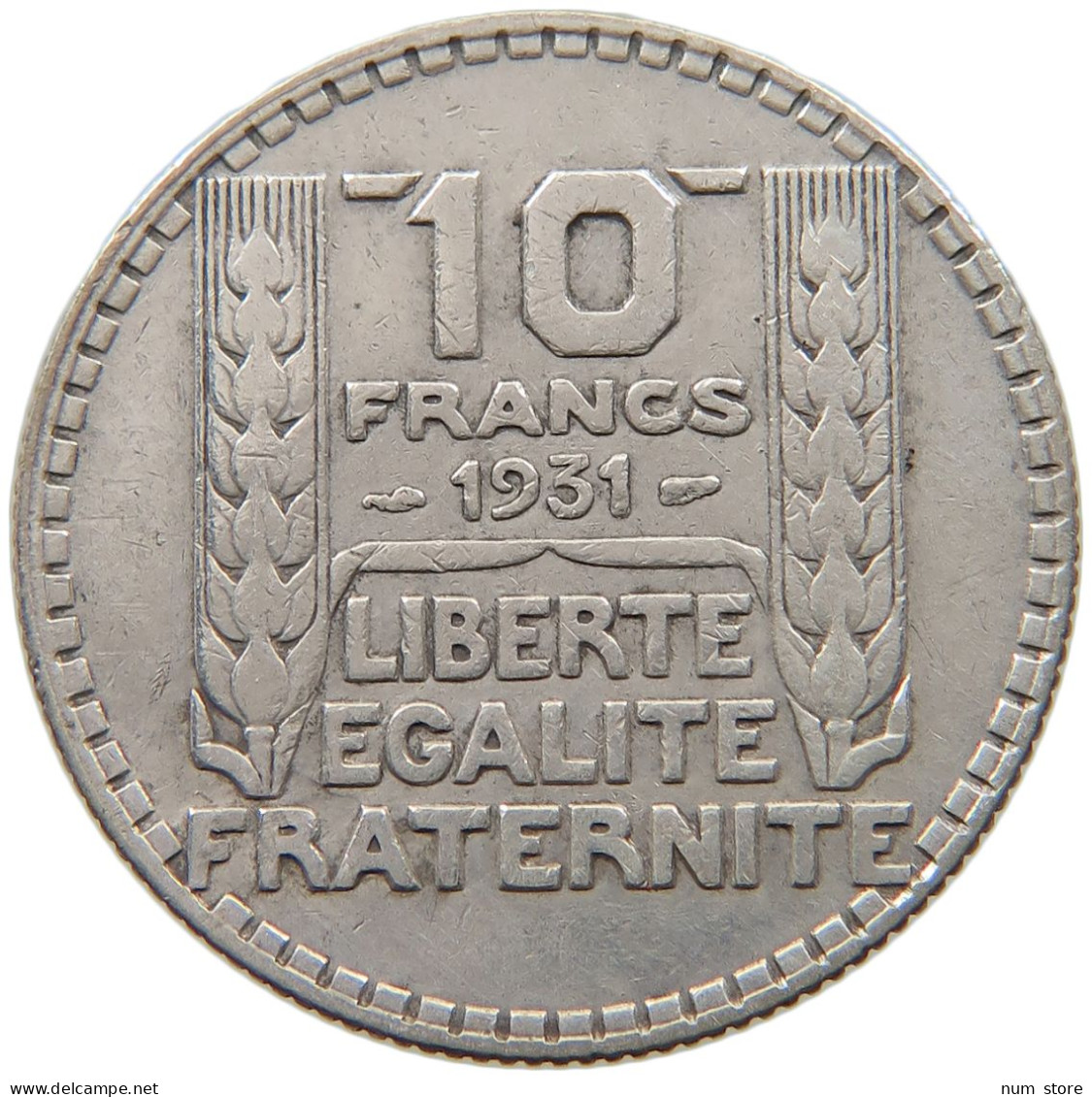 FRANCE 10 FRANCS 1931  #a020 0227 - 10 Francs