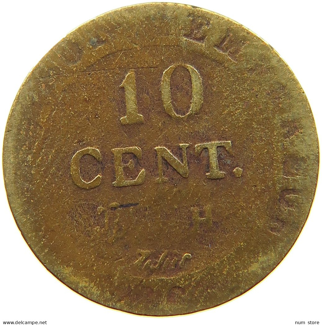 FRANCE 10 CENTIMES H Napoleon I. (1804-1814, 1815) #a014 0251 - 10 Centimes