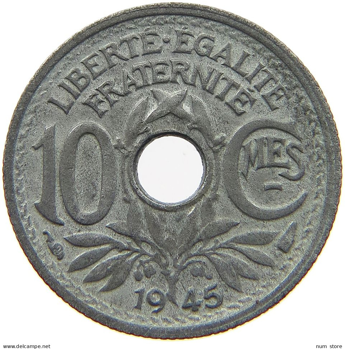 FRANCE 10 CENTIMES 1945  #c084 0607 - 10 Centimes