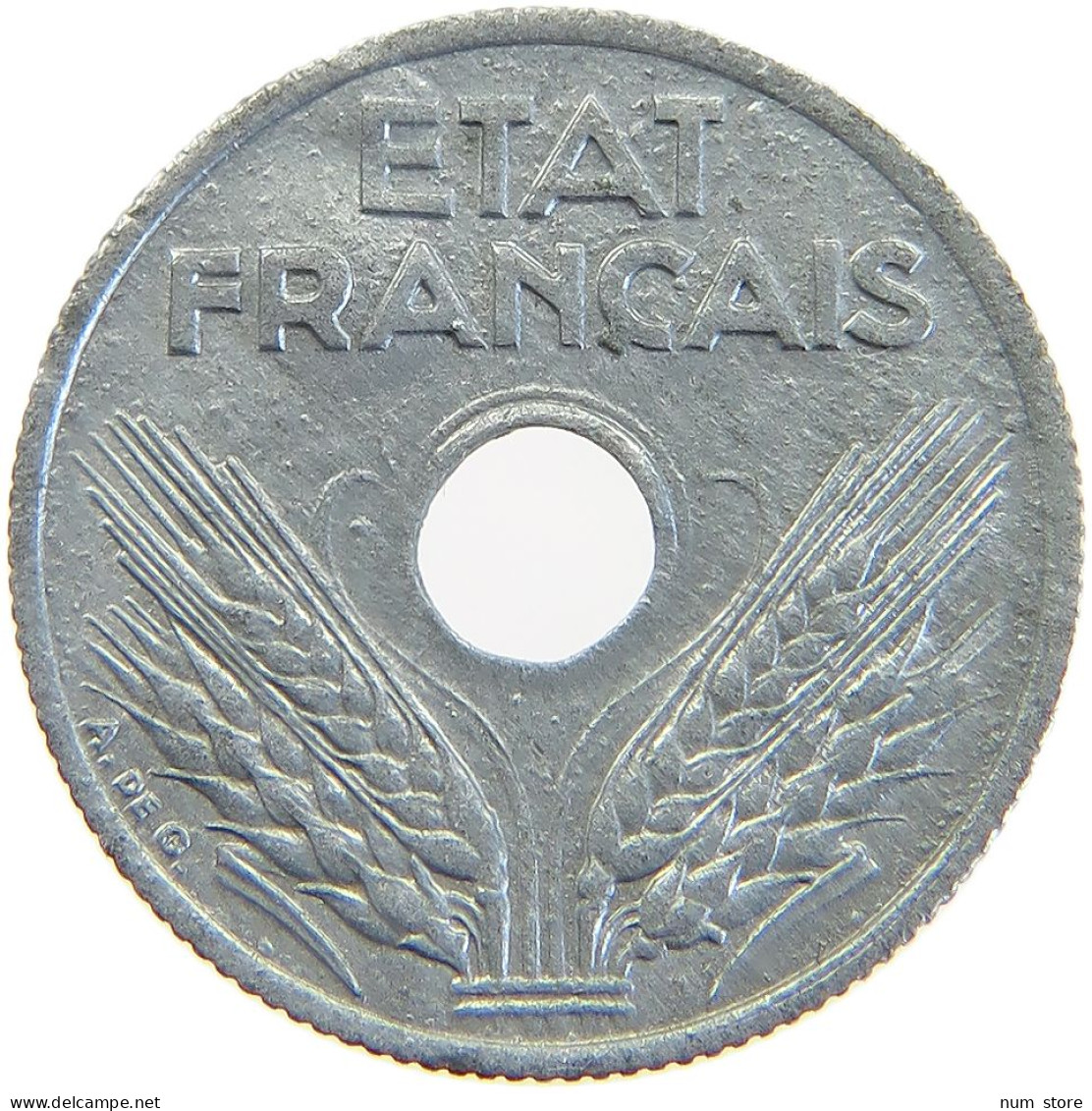 FRANCE 10 CENTIMES 1944  #a068 0475 - 10 Centimes