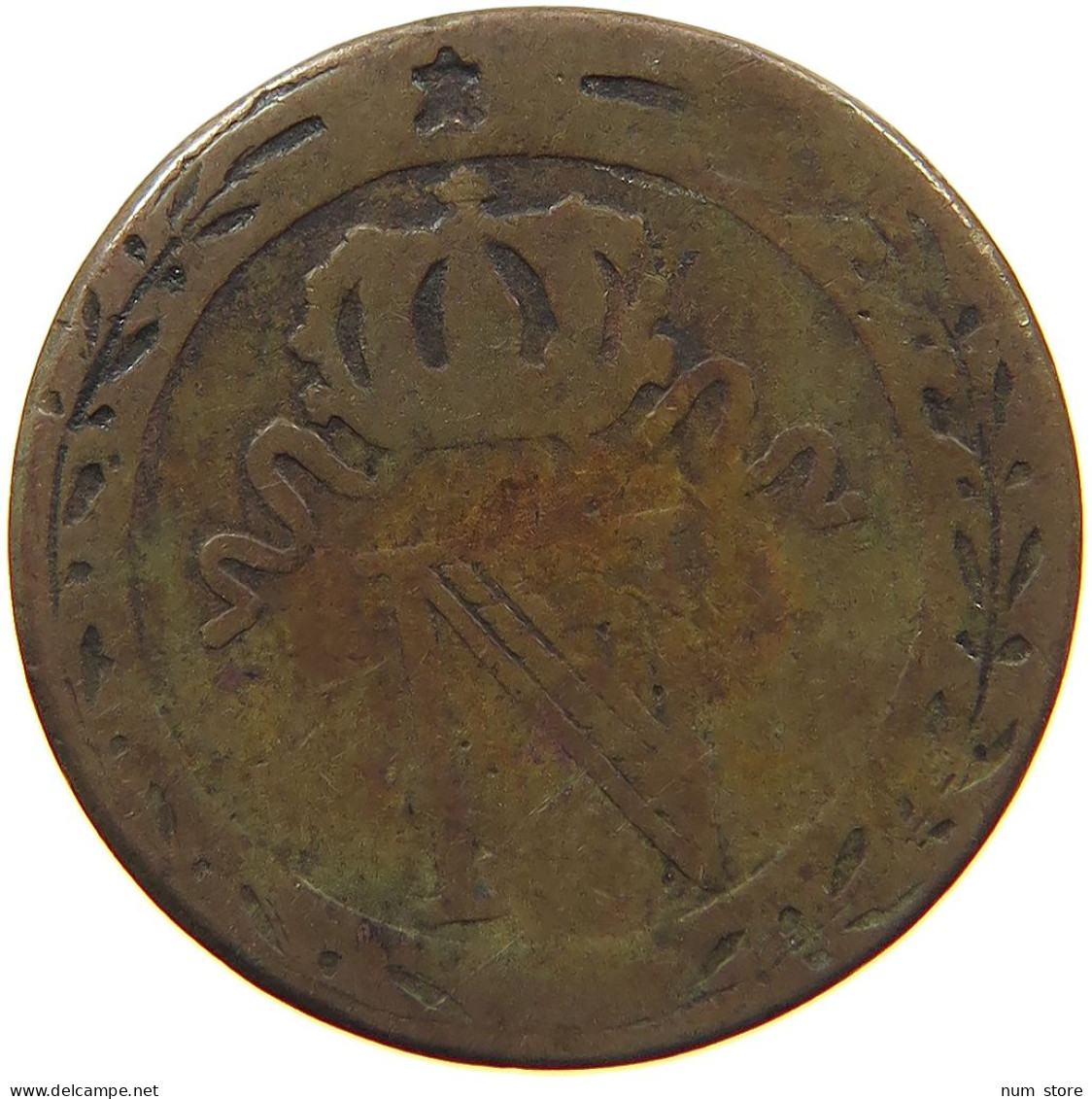 FRANCE 10 CENTIMES 1810 A Napoleon I. (1804-1814, 1815) #c083 0529 - 10 Centimes