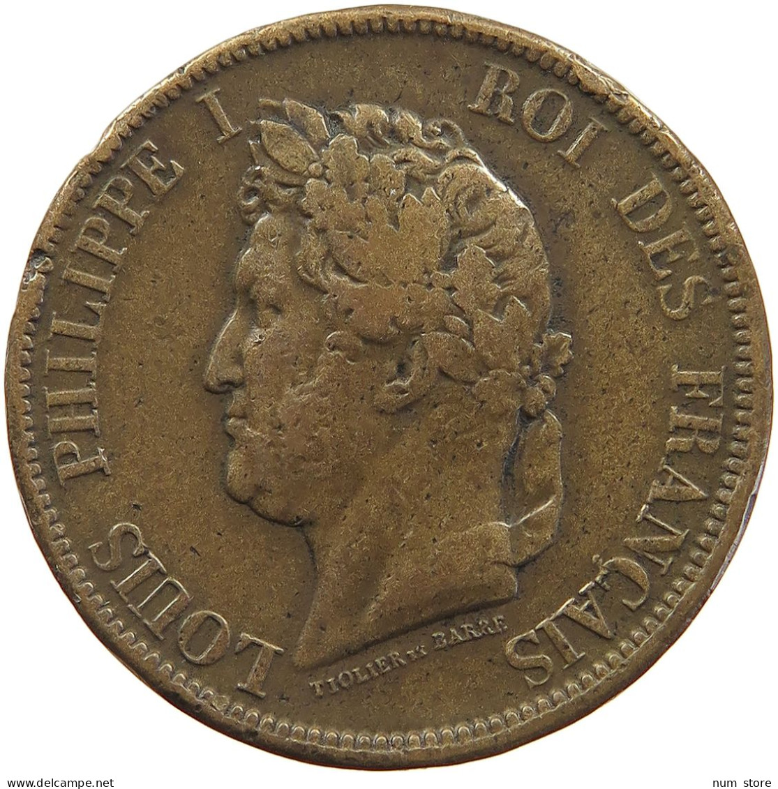 FRANCE 10 CENTIMES 1839 A LOUIS PHILIPPE I. (1830-1848) #t137 0535 - Other & Unclassified