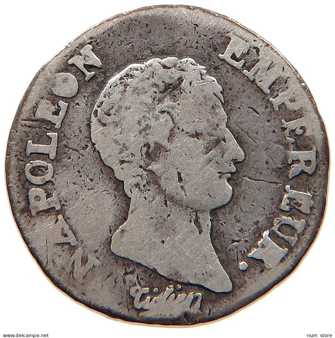 FRANCE 1/4 FRANC QUART 1806 I LIMOGES Napoleon I. (1804-1814, 1815) RARE #t021 0261 - 1/4 Franc