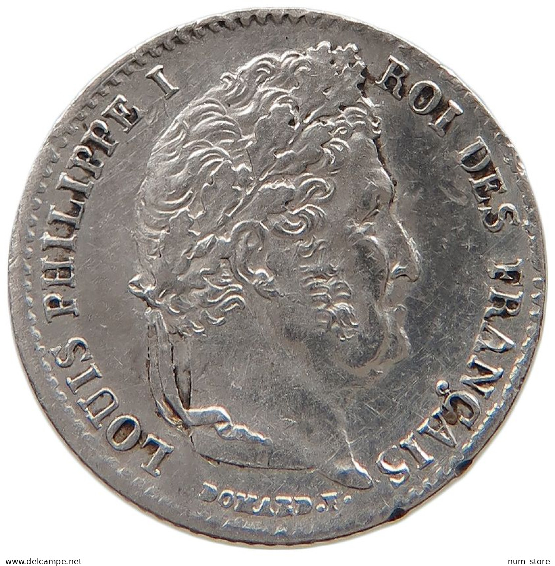 FRANCE 1/4 FRANC 1839 A LOUIS PHILIPPE I. (1830-1848) #t143 0643 - 1/4 Franc