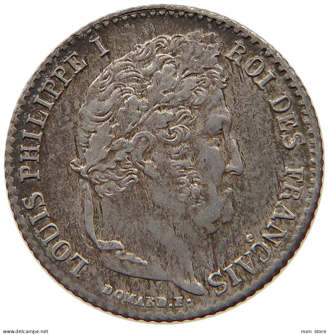 FRANCE 1/4 FRANC 1835 W LILLE LOUIS PHILIPPE I. (1830-1848) #t058 0275 - 1/4 Franc